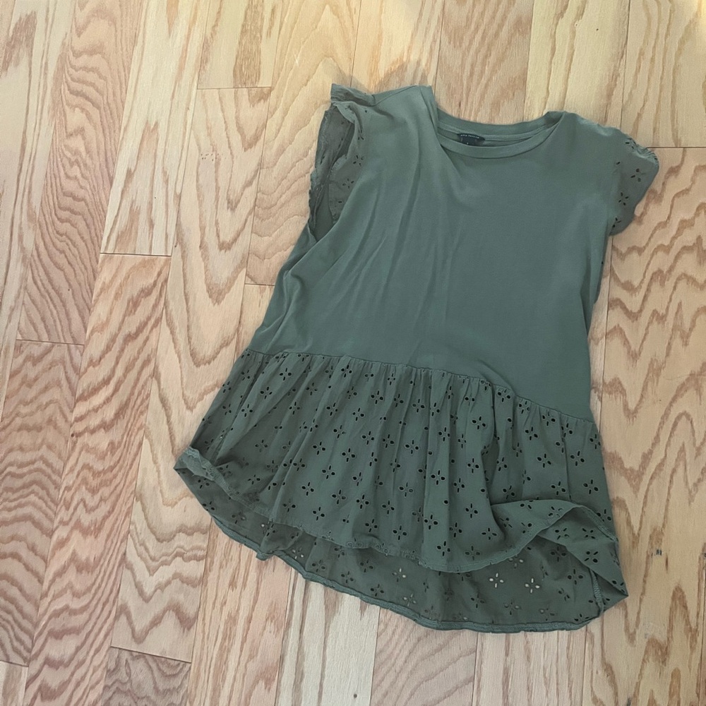 Ann taylor mixed media tshirt
